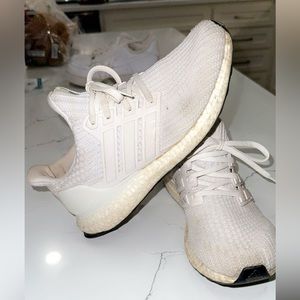white adidas ultraboost size 8